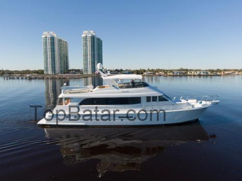 Hatteras 75 Motor Yacht recensioner och tekniska specifikationer